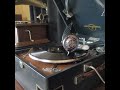 二村 定一 ♪お別れ♪ 1930年 78rpm. Columbia Model No G - 241 phonograph