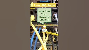Cisco CCNA: What are three Type 1 hypervisors solutions? - icmpwolf #ccnaprep #ccnaexam