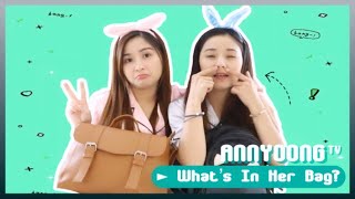 Whats In Her Bag? - Haseyo Couple Vlog