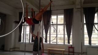 Full Crazy pole flip with Egor Churakov. Anna Nikulina News