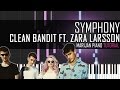 How To Play: Clean Bandit ft. Zara Larsson - Symphony | Piano Tutorial