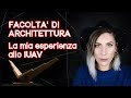 FACOLTÀ DI ARCHITETTURA | La mia esperienza dal test di ingresso alla laurea allo IUAV