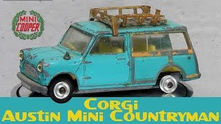 Corgi 1960s Corgi Toys 450 Austin Mini van RARE "COUNTRYMAN GRILLE" ERROR VERSION 