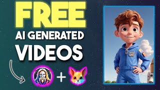 How To Create AIGenerated Disney Pixar Animations FOR FREE! | Make Money Online With AI