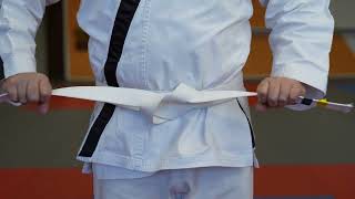 Taekwondo Belt Tying | Tips to tie it fast! screenshot 5