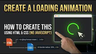 how to create a loading animation