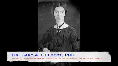 Love & Death:  Dr. Gary A. Culbert, PhD lectures o...