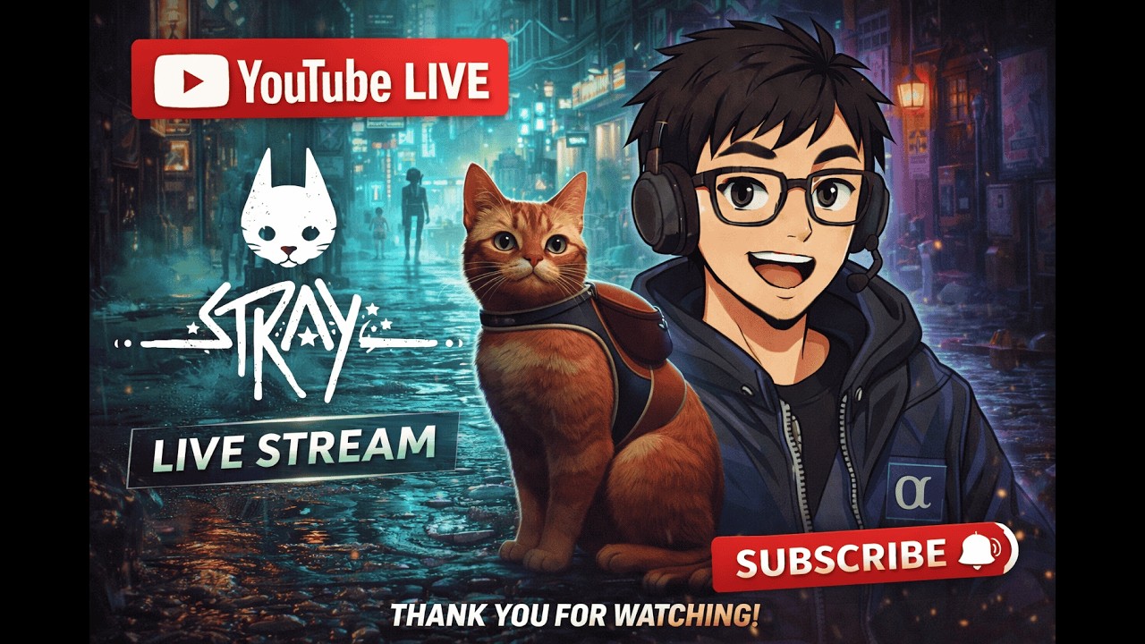 Continuing the Journey 🐾 | Stray Gameplay Live #straygame  #stray  #gaminglive