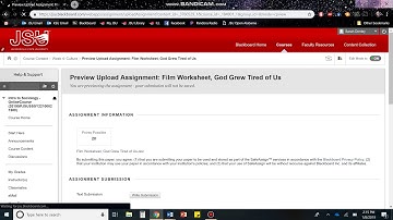 Blackboard Introduction Video