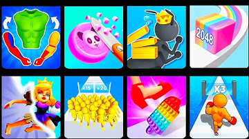 Mashup Hero,Soap Cutting, Tiny Run,Jelly Run,Run Rich,Join and Clash, TippyToy, Level up Runner