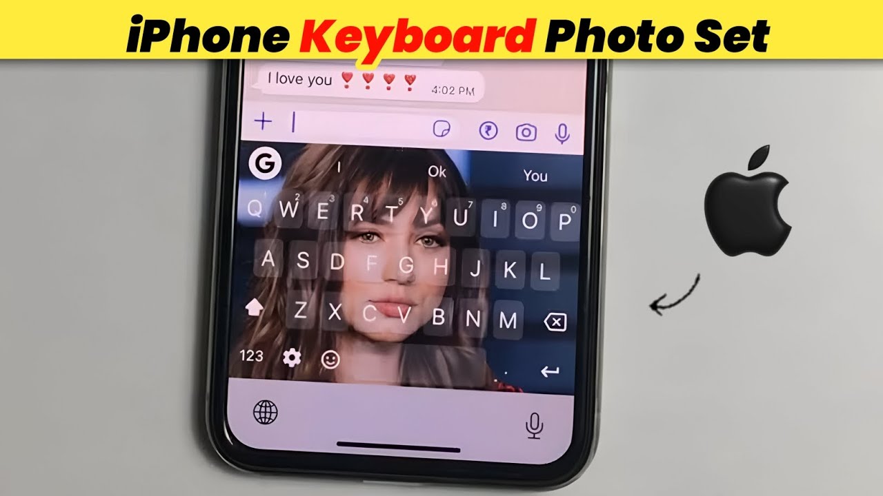 Как добавить фотографию на клавиатуру iPhone | Способ добавления фотографии на клавиатуру iPhone