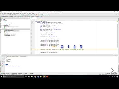 Como crear Arrays de tipo primitivo en Java