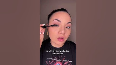 Testing a Weird Mascara