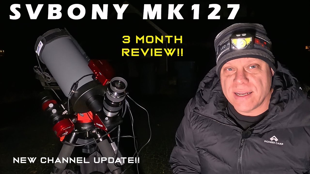 Обновление канала + Обзор нового телескопа SVBony MK127!!