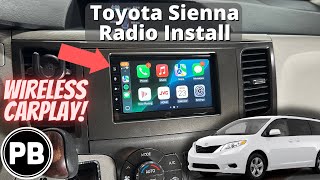 2011 - 2014 Toyota Sienna Radio Install
