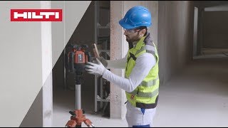 HOW TO transfer the meter mark with Hilti PR 30-HVSG