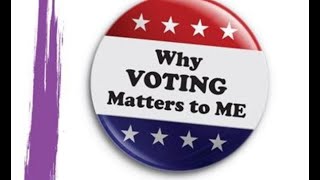 Why Voting Matters to Me Discussion Panel with Dr. Margot Morgan September 28, 2020