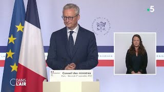 Budget 2024 : ce qui nous attend…- Reportage #cdanslair 27.09.2023