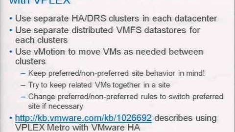 TA8101Virtual Storage and VMware vSphere - Best Practices and Design Considerations