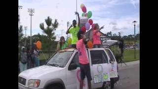 Orientation Team at the 2012 Kickoff Parade
