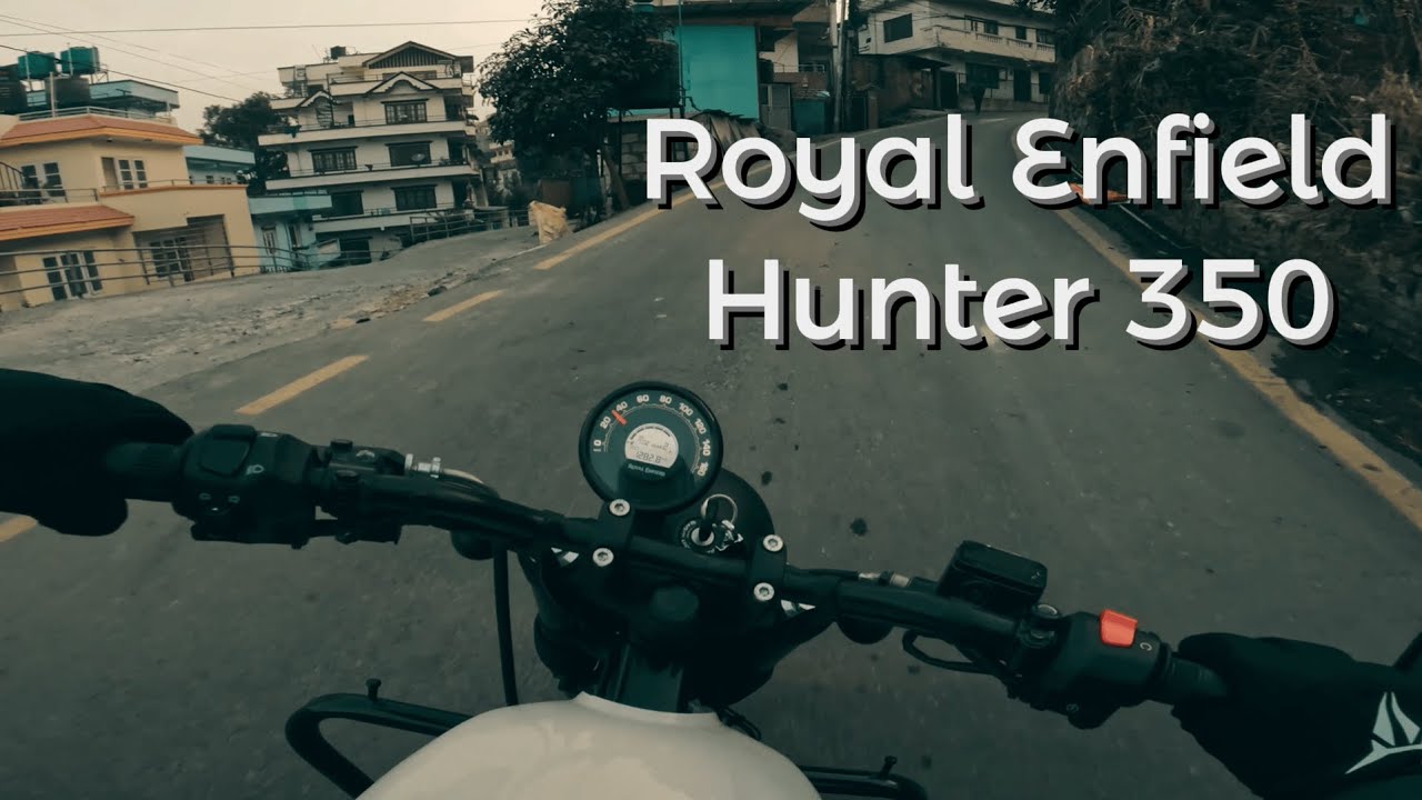Hunter 350 Raw Audio | Ride To College |