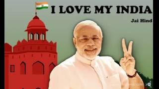 Animation | 15th August | Prime Minister "NaMo" | Greetings Independence Day  | Adobe Flash CS6 screenshot 3