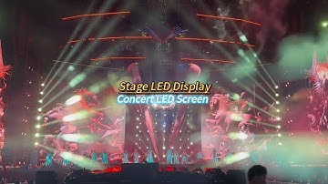 Stage Transparent LED Display for Concert【LCF】