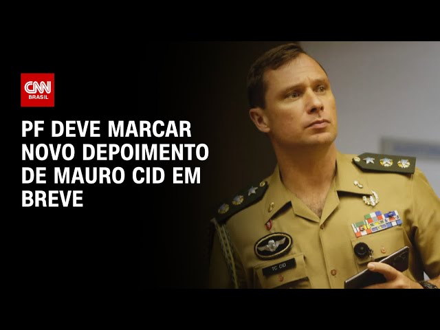 PF deve marcar novo depoimento de Mauro Cid em breve | BASTIDORES CNN -  YouTube