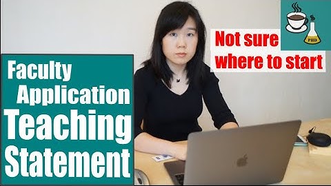 That "Teaching Gap" When Applying to a Faculty Position