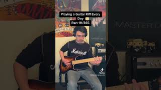 Playing A Guitar Riff Every Day Part 111365 Demon Fire - Acdc