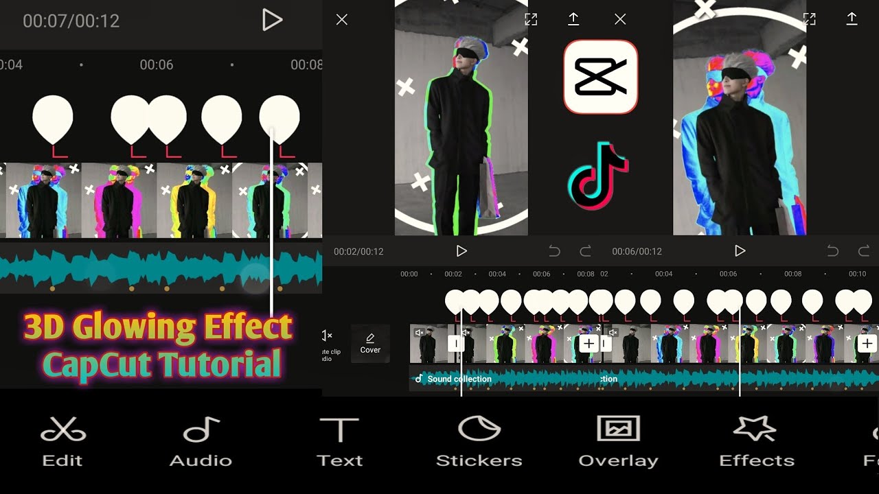Capcut 3D Glowing Effect + Keyframe Anime Edit AMV Tutorial - YouTube