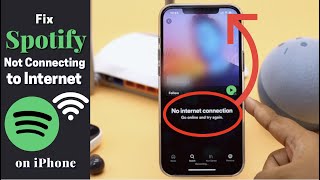 Spotify No Internet Connection Error on iPhone [Fixed]