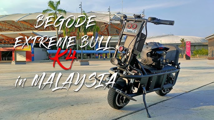 Alien Rides Extreme Bull K4 7000-Watt Monster Scooter!😱 - YouTube