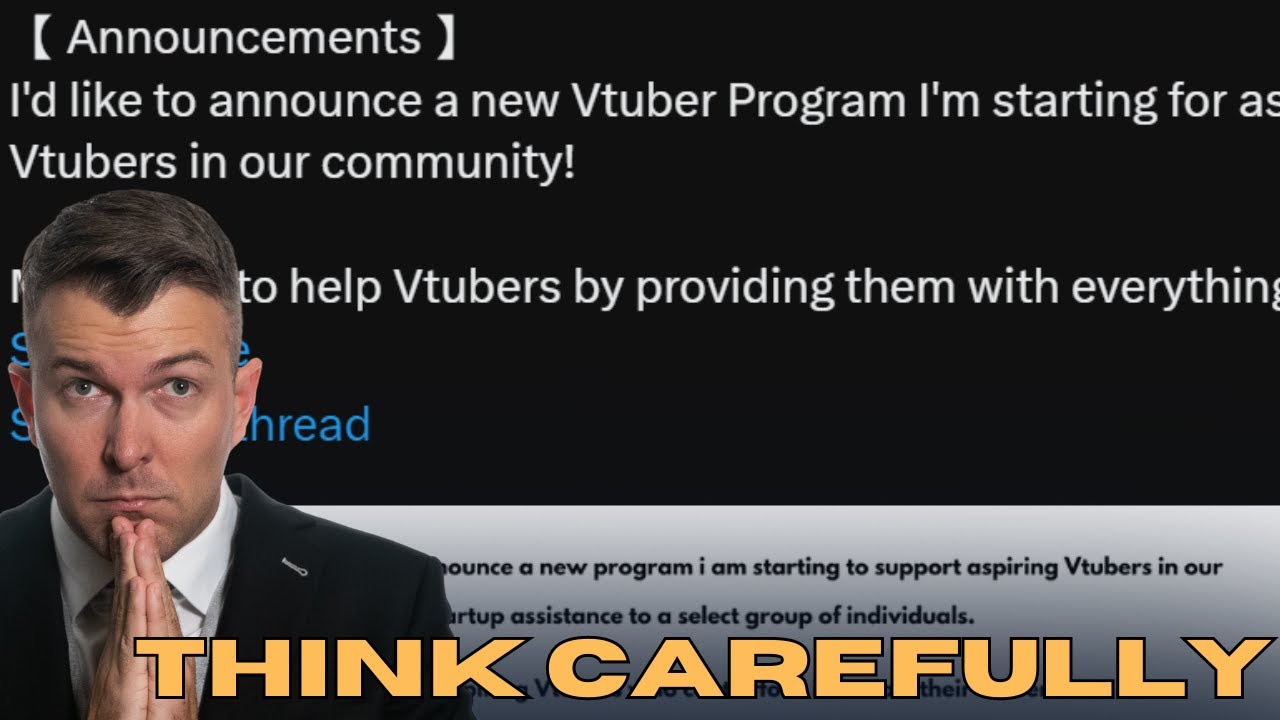 Aspiring VTuber Partner Program Launch...I've Got Questions