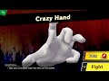 Cloud vs crazy hand  adventure mode  super smash bros ultimate