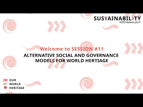 Sustainability SESSION 11: Alternative Social and Governance Models