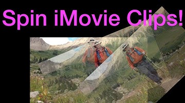 iMovie spin/rotate clip hack