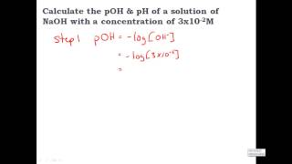 Calculating pH & pOH, [H+], [OH-], Acids & Bases CLEAR & SIMPLE