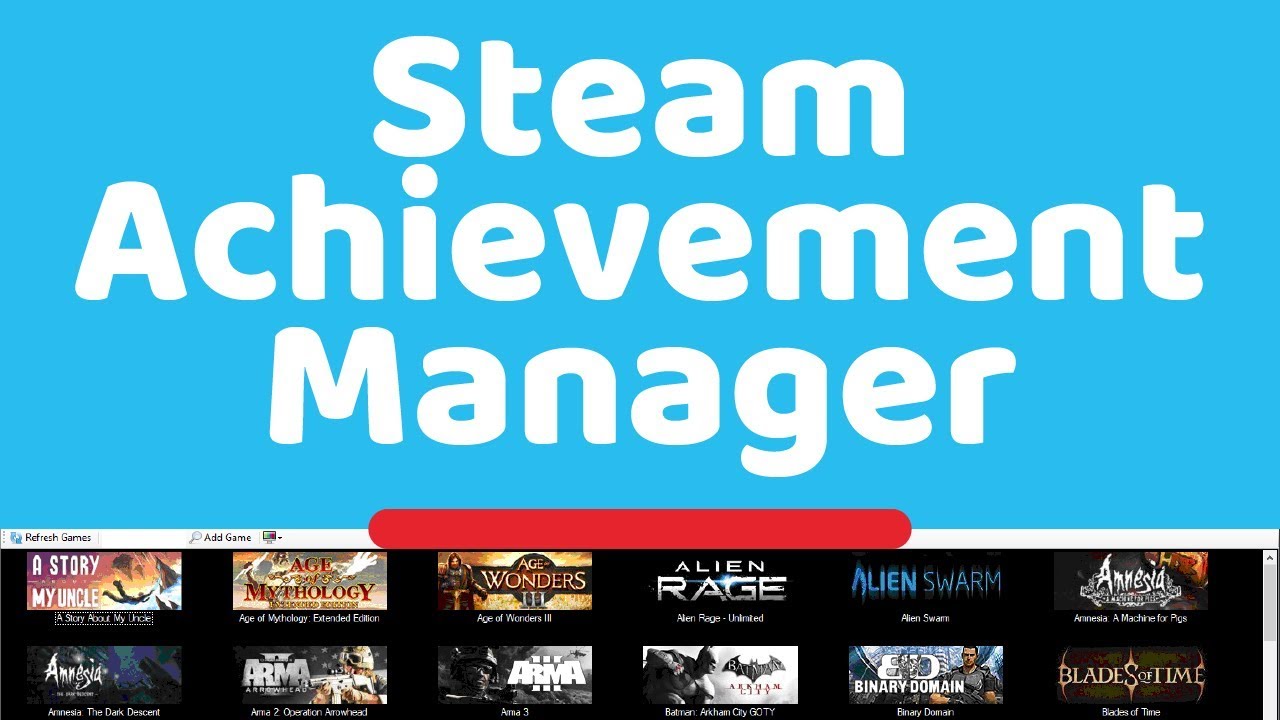steam achievement manager website