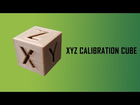 Xyz Calibration Cube Stl