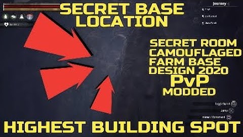 Secret Base Location For Solo & Team Players on Conan Exiles | NEW LOCATION REVEALED