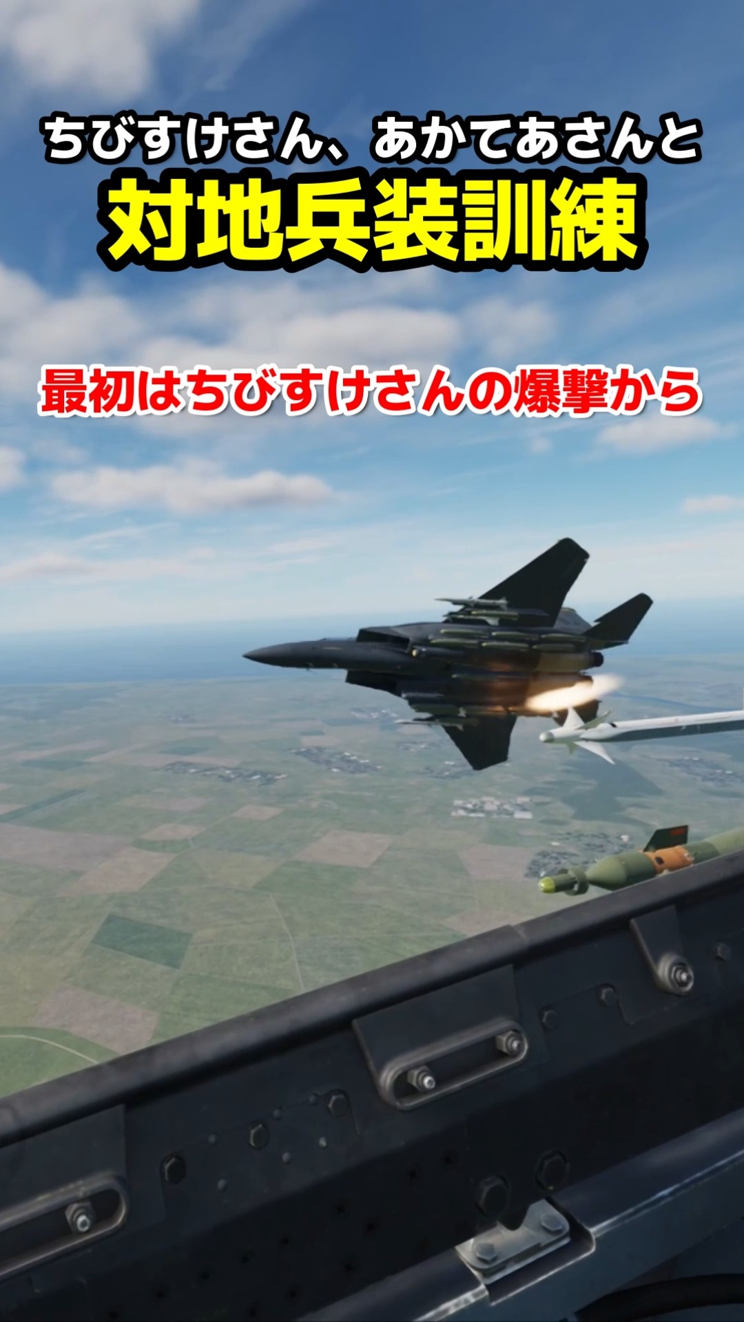 I went to ground-to-ground weapon training with Chibisuke and
