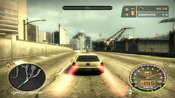 NFS:Most Wanted - Challenge Series - #41 - Tollbooth Time Trial - HD