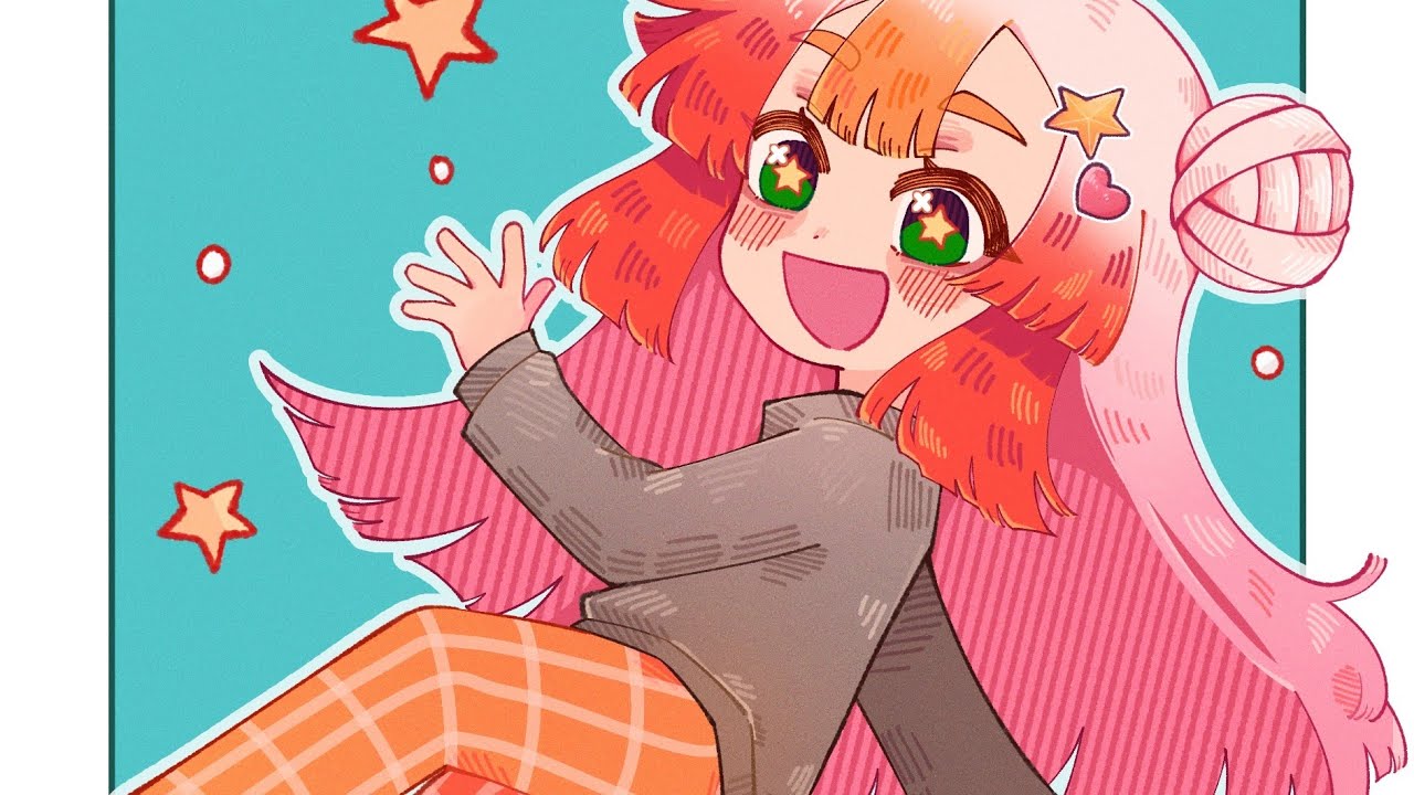 Chibi Commission for CreamLily 🩷🌸🌷 