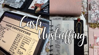Cash Unstuffing- How much I spent in April… only 2 months after moving out 😳 | 23 y.o cash budgeter🧸