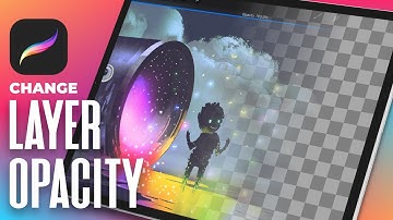 How To Change The Opacity Of A Layer In Procreate For The iPad