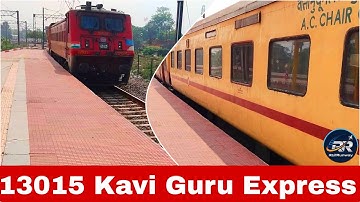 13015 Howrah Jamalpur Kavi Guru Express Arriving Bandel Jn.