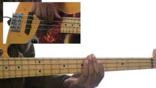 Bass Grooves - #135 1-5-6-4 Soul Breakdown - Bass Guitar Lesson - Andrew Ford chords