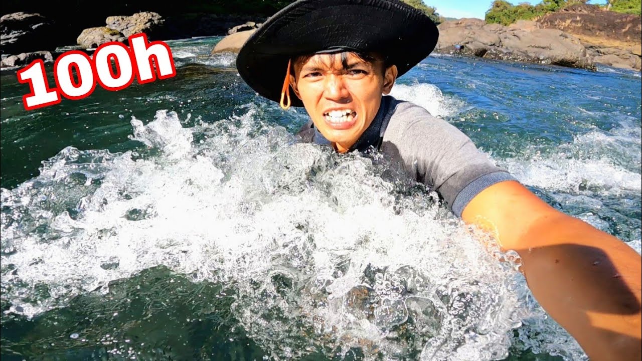 100H Ngày Săn THỦY QUÁI Trên THƯỢNG NGUỒN Sông ĐỒNG NAI | Sinh Tồn Tìm Thức Ăn Giữa Rừng ( phần 1 )