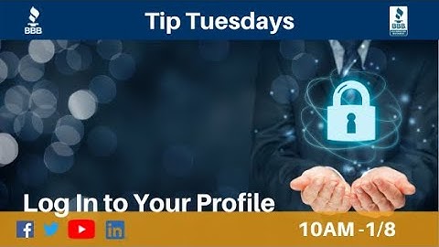 Tip Tuesday | Log In to Your BBB Accreditation Profile